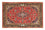 Alfombra persa - Keshan - 98 x 70 cm - rojo