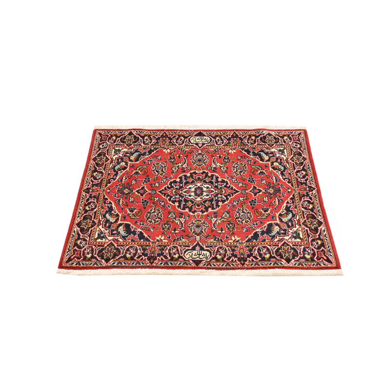 Alfombra persa - Keshan - 98 x 70 cm - rojo