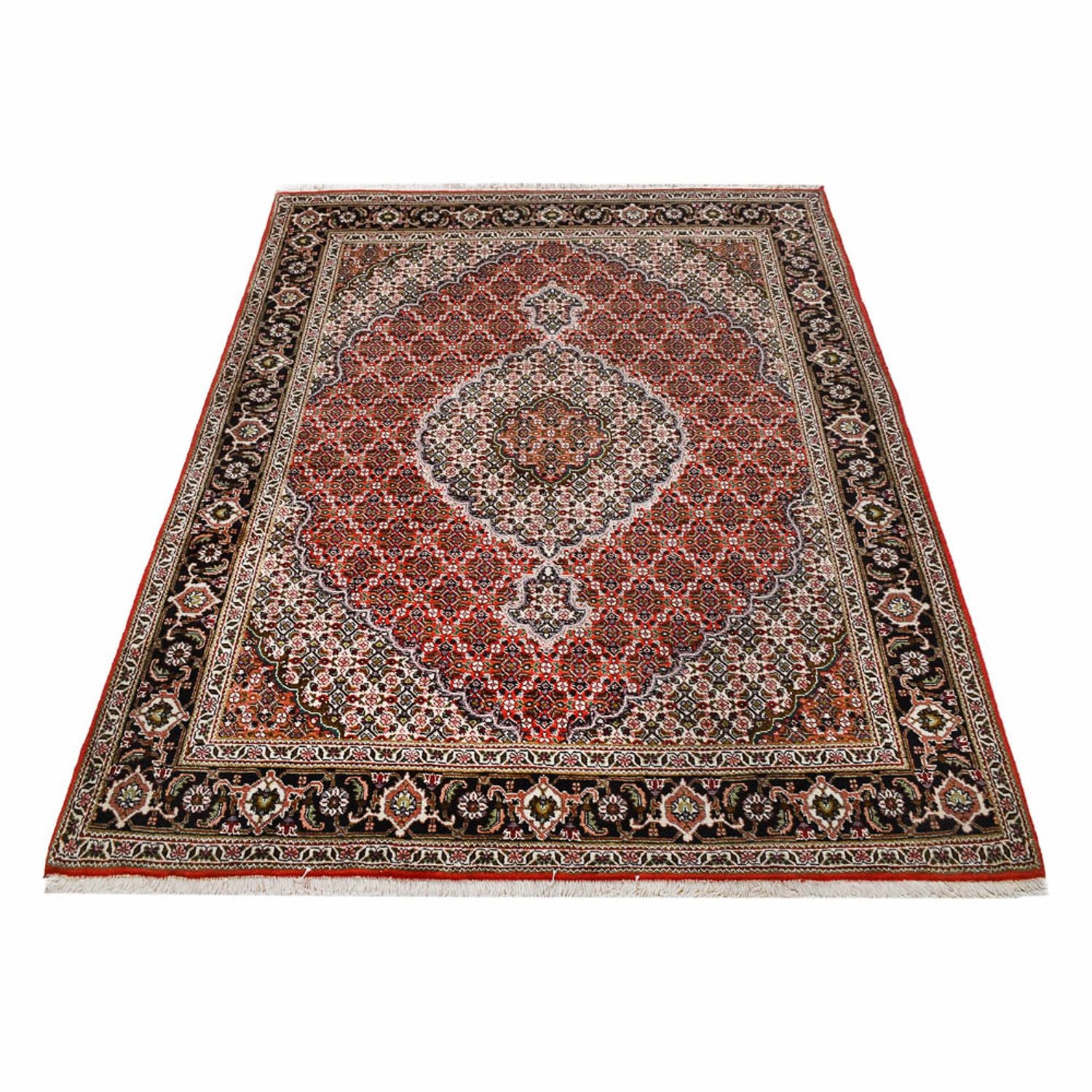 Alfombra Persa - Tabriz - Real - 203 x 153 cm - óxido