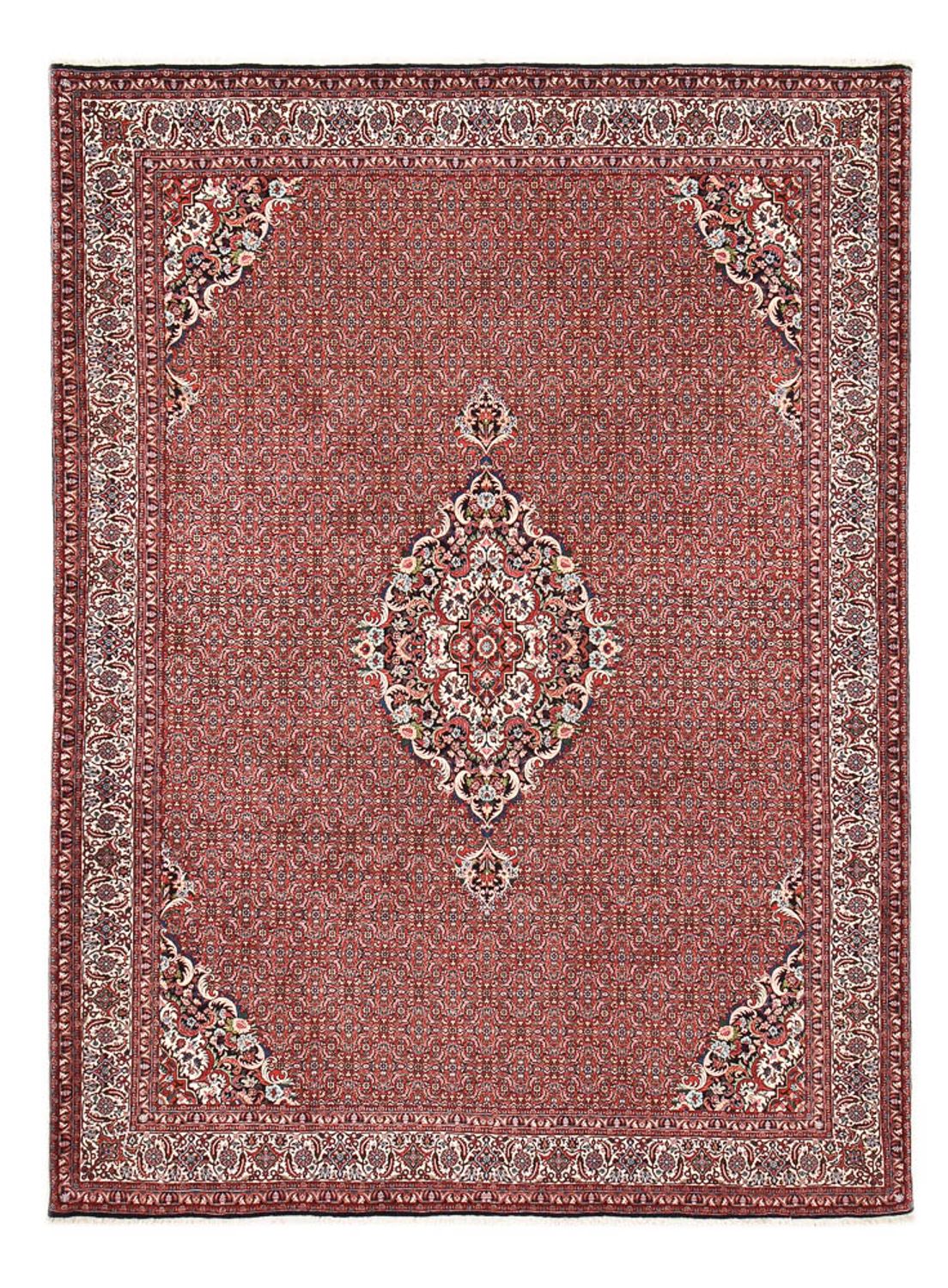 Alfombra persa - Bidjar - 354 x 257 cm - óxido