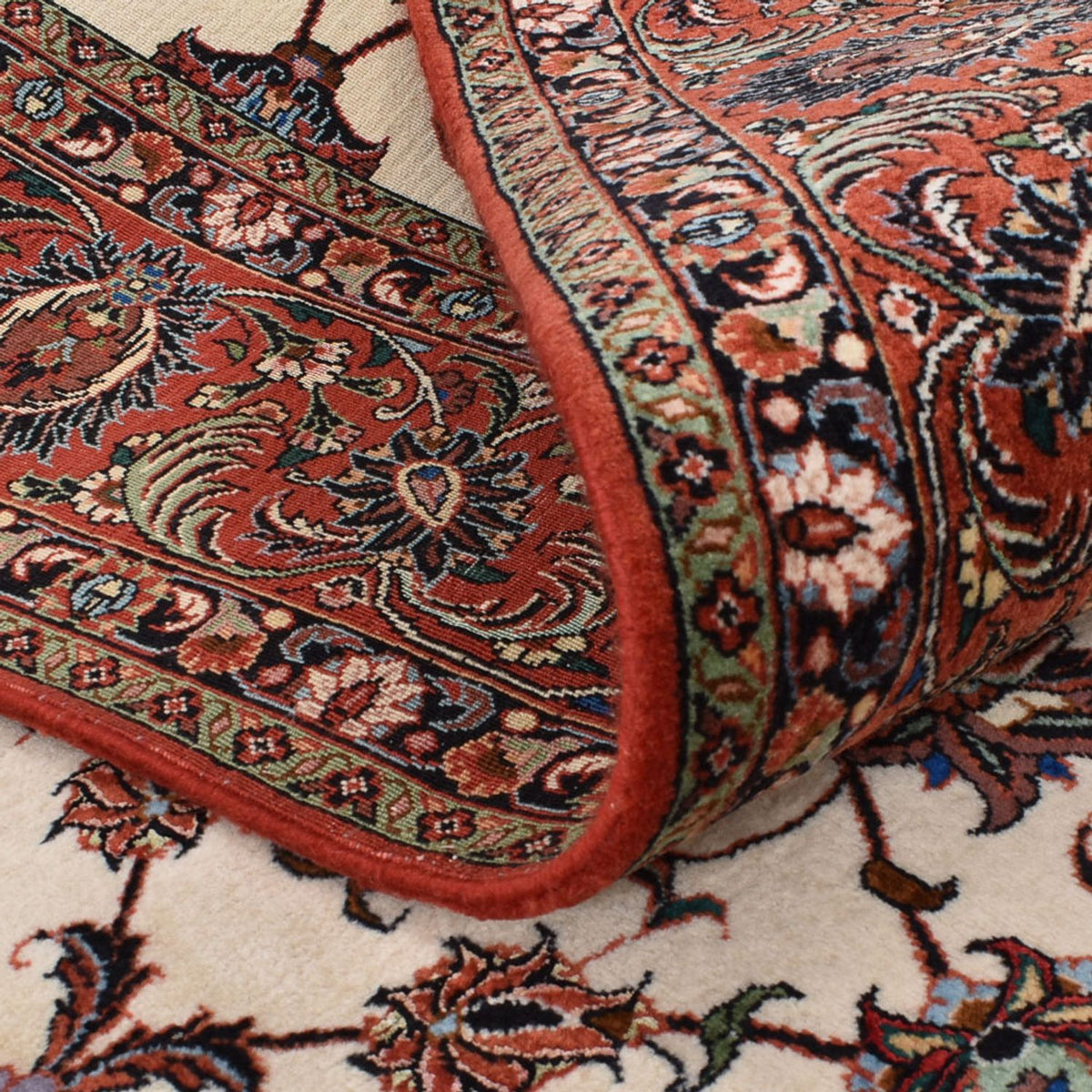 Alfombra persa - Bidjar cuadrado  - 251 x 241 cm - crema