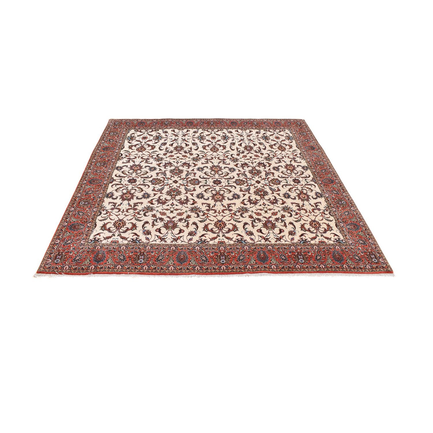 Alfombra persa - Bidjar cuadrado  - 251 x 241 cm - crema