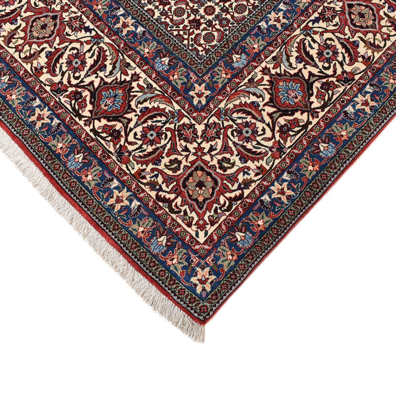 Alfombra persa - Bidjar - 410 x 304 cm - rojo burdeos