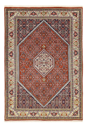 Alfombra persa - Bidjar - 203 x 135 cm - óxido