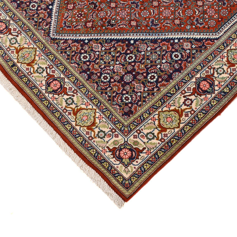 Alfombra persa - Bidjar - 203 x 135 cm - óxido