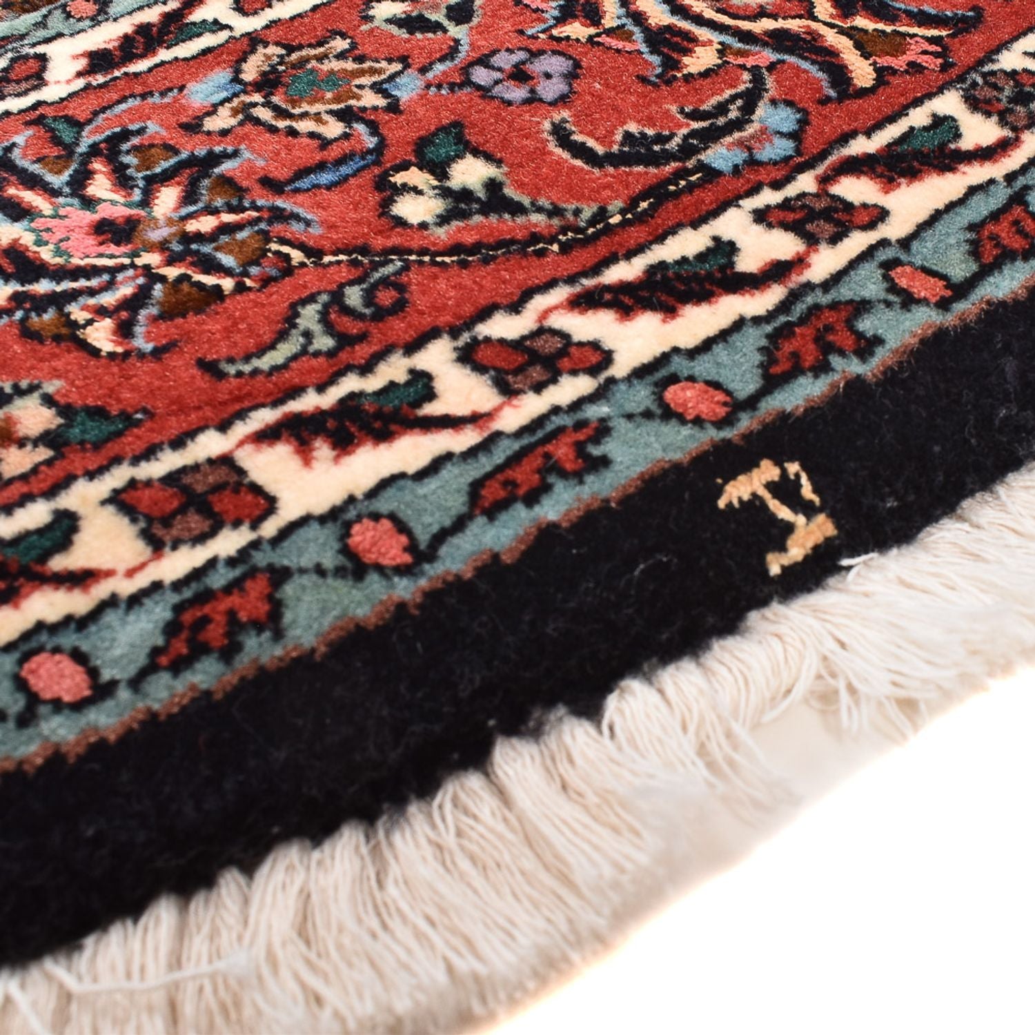 Alfombra persa - Bidjar redondo  - 150 x 150 cm - óxido