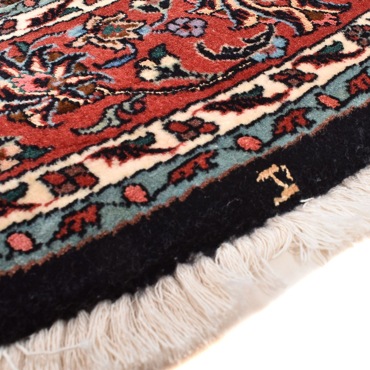 Alfombra persa - Bidjar redondo  - 150 x 150 cm - óxido