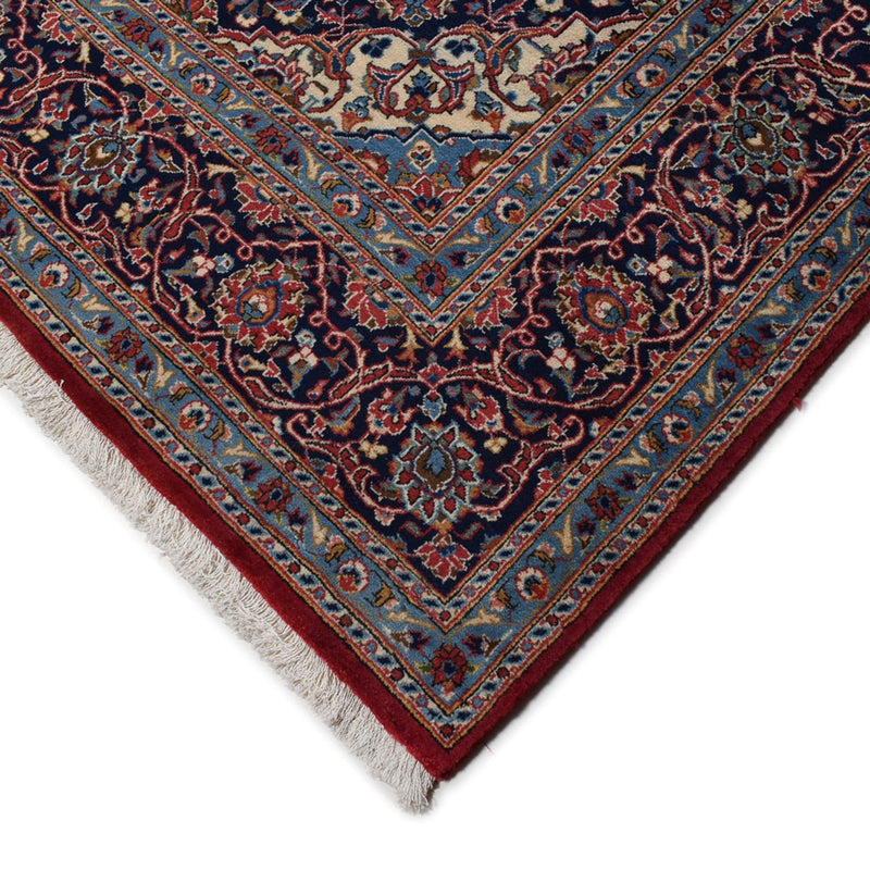 Alfombra persa - Keshan - 314 x 198 cm - rojo oscuro