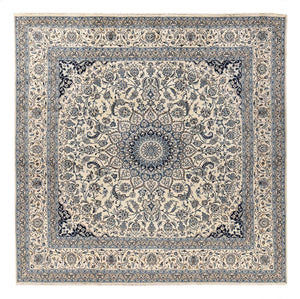 Alfombra Persa - Nain - Real - 404 x 390 cm - crema