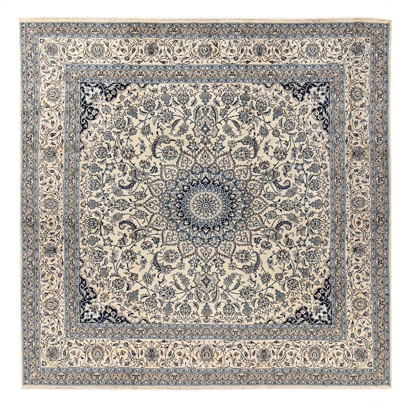 Alfombra Persa - Nain - Real - 404 x 390 cm - crema