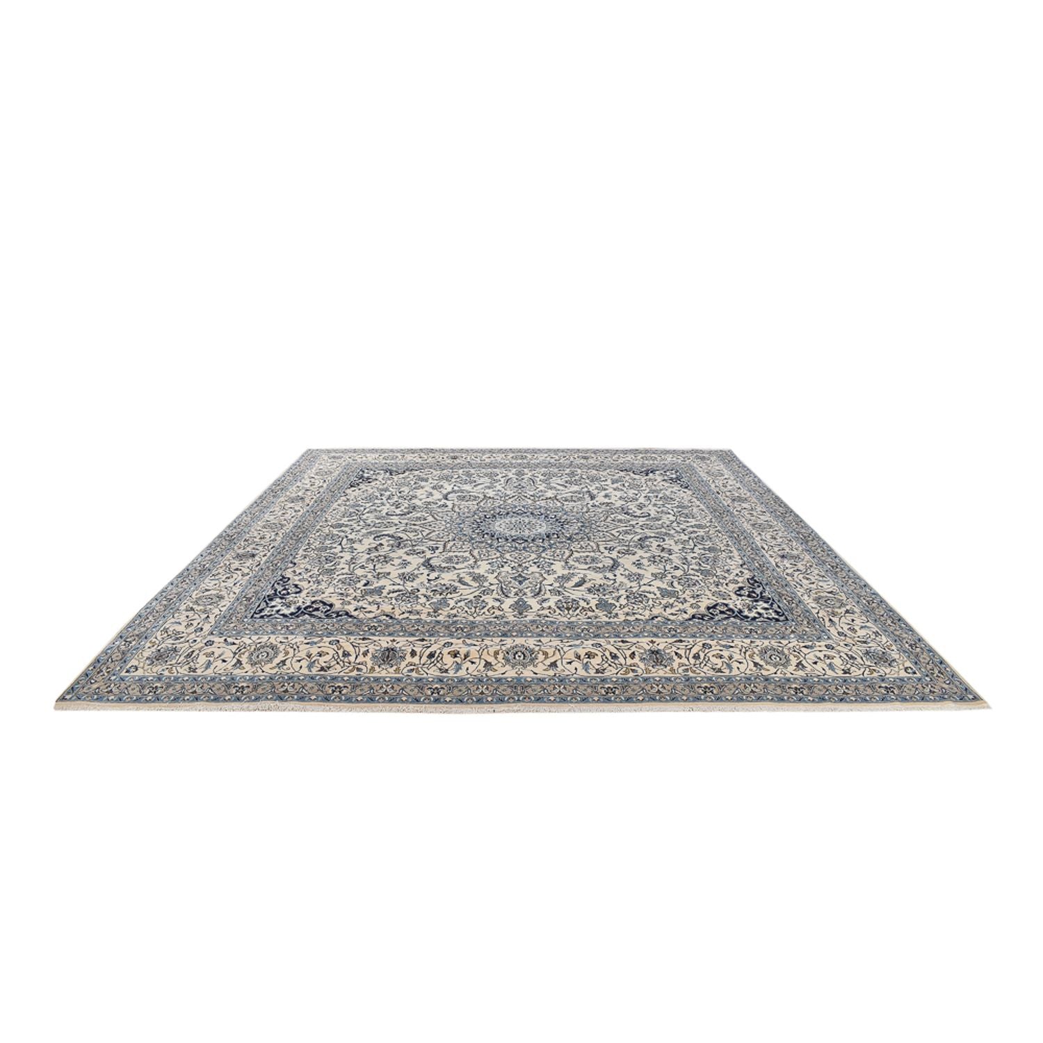 Alfombra Persa - Nain - Real - 404 x 390 cm - crema