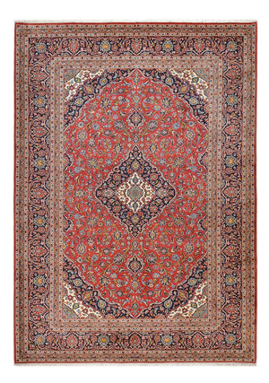 Alfombra persa - Keshan - 350 x 246 cm - rojo