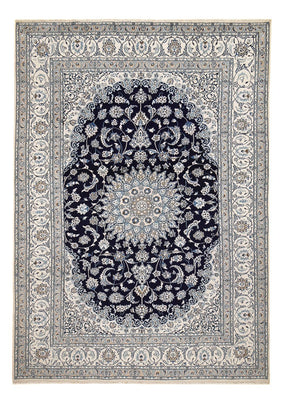 Alfombra persa - Nain - 410 x 294 cm - azul oscuro