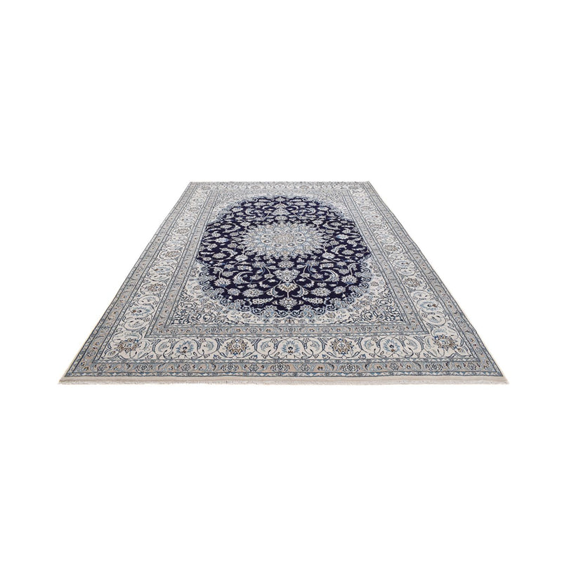 Alfombra persa - Nain - 410 x 294 cm - azul oscuro