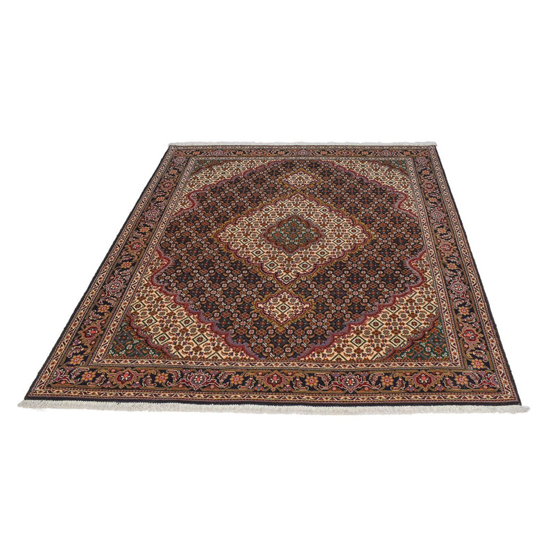 Alfombra Persa - Tabriz - Real - 201 x 150 cm - marrón