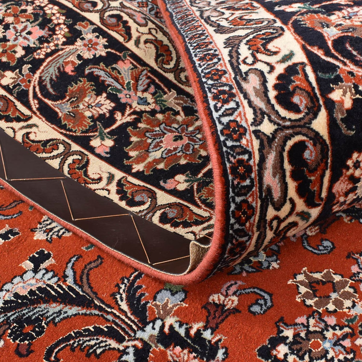 Alfombra persa - Bidjar - 295 x 202 cm - rojo claro