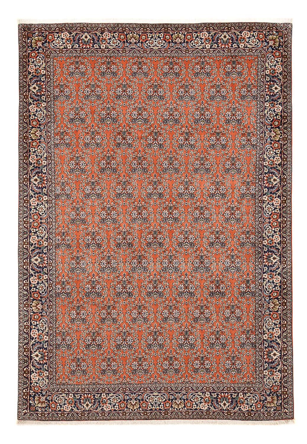 Alfombra persa - Bidjar - 297 x 202 cm - rojo claro