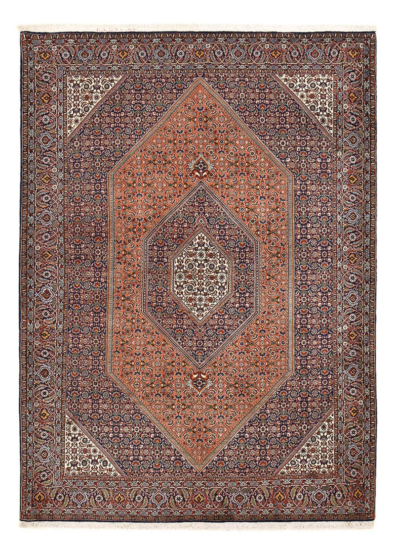 Alfombra persa - Bidjar - 250 x 180 cm - rojo claro