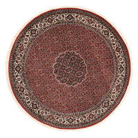 Alfombra persa - Bidjar redondo  - 150 x 150 cm - rojo oscuro – product image