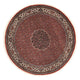 Alfombra persa - Bidjar redondo  - 150 x 150 cm - rojo oscuro