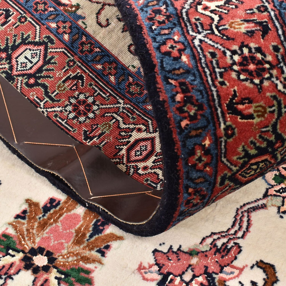 Alfombra persa - Bidjar - 138 x 79 cm - crema