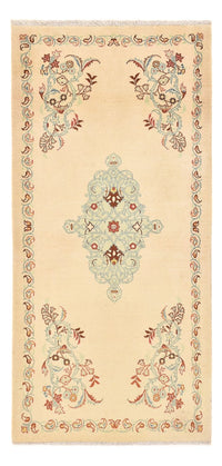 Alfombra persa - Keshan - 158 x 75 cm - beige