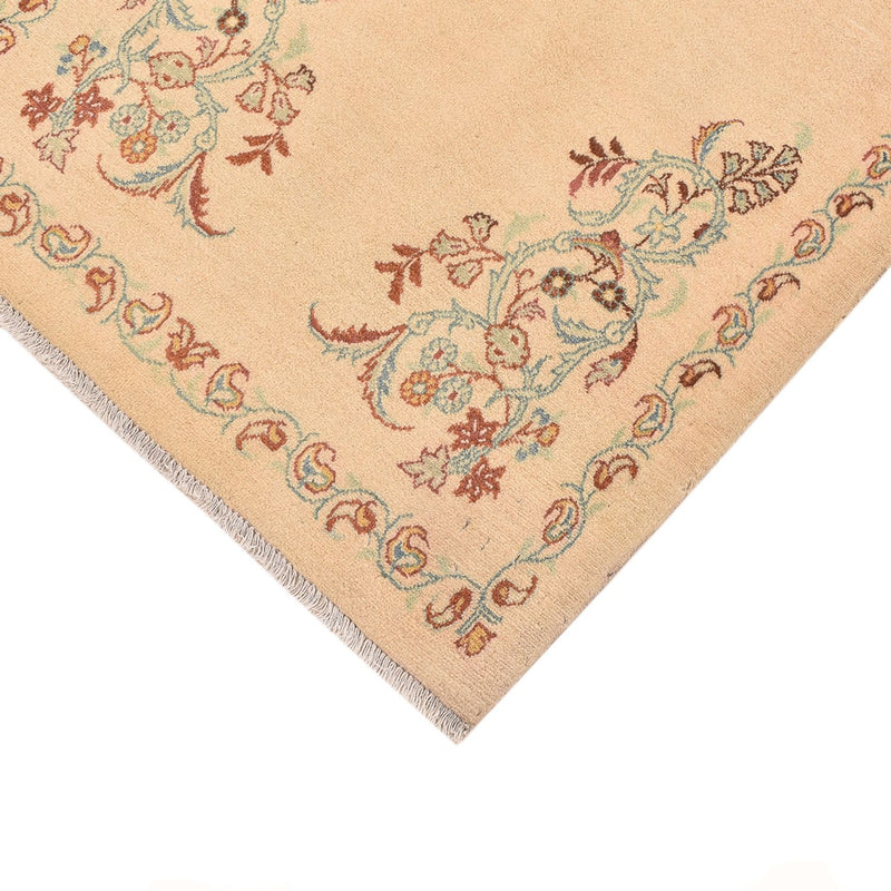 Alfombra persa - Keshan - 158 x 75 cm - beige