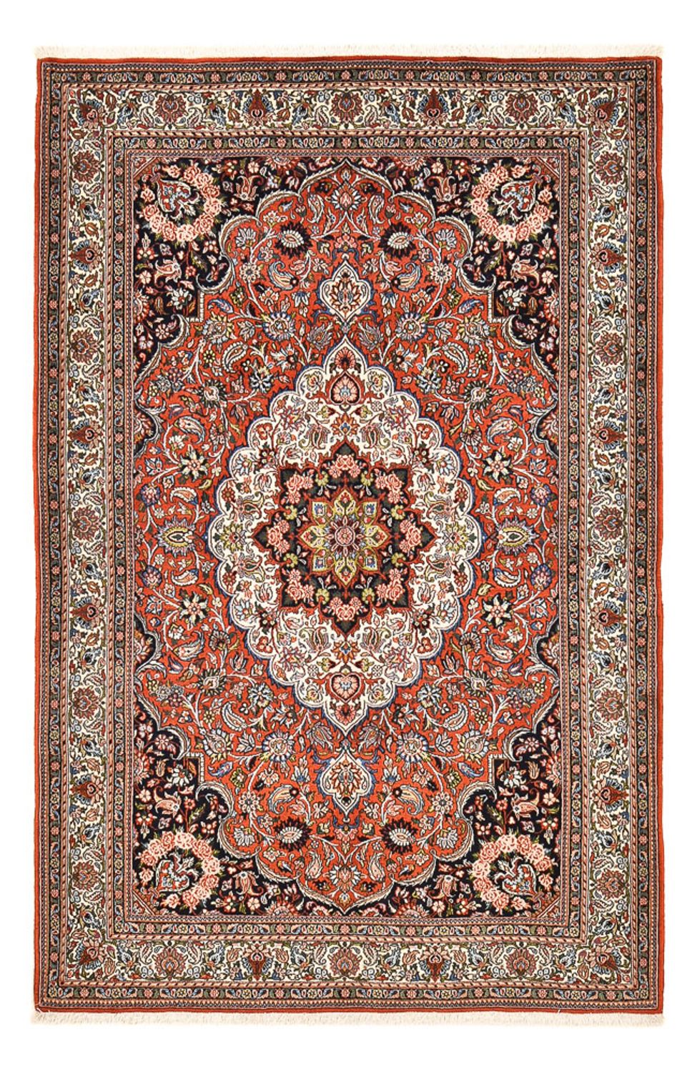 Alfombra persa - Nómada - 231 x 155 cm - rojo