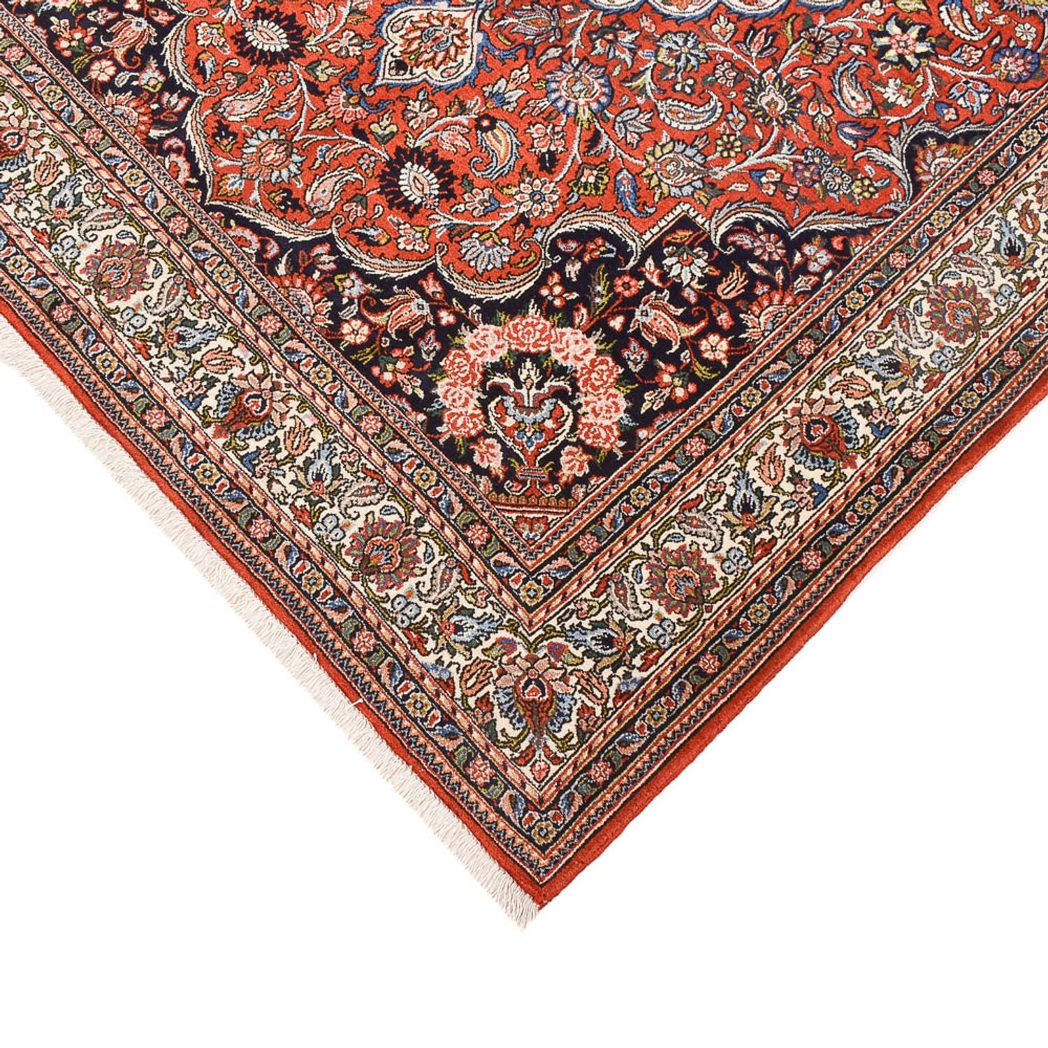 Alfombra persa - Nómada - 231 x 155 cm - rojo
