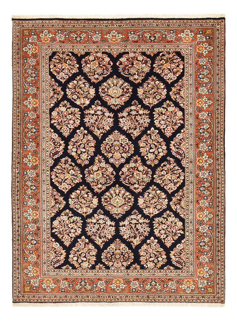 Alfombra persa - Clásica - 237 x 177 cm - azul oscuro