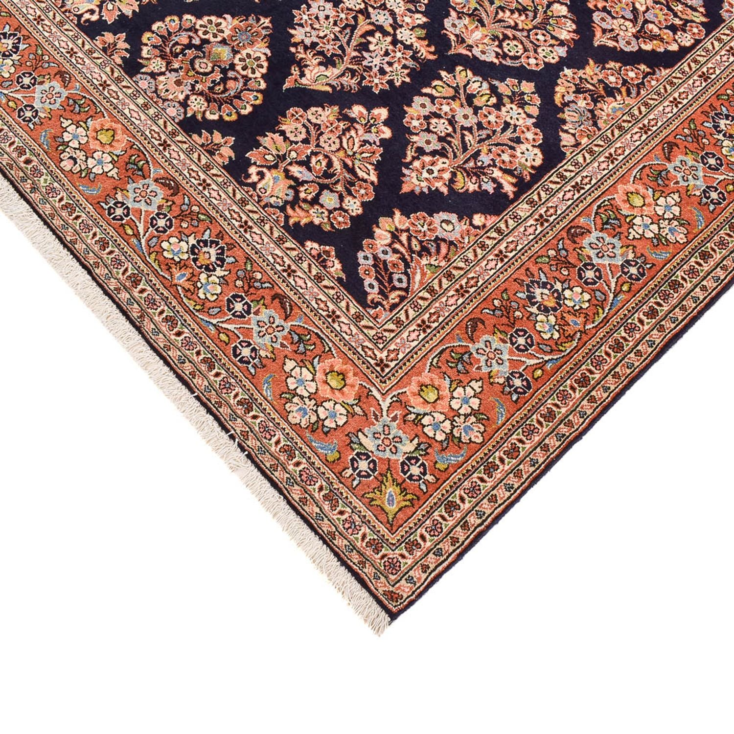 Alfombra persa - Clásica - 237 x 177 cm - azul oscuro