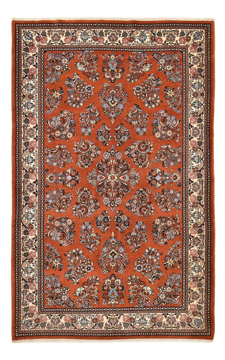 Alfombra persa - Clásica - 252 x 162 cm - rojo
