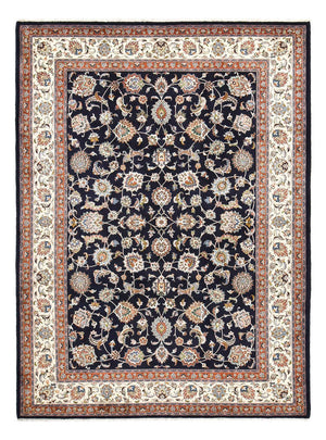 Alfombra persa - Clásica - Real - 344 x 252 cm - azul oscuro