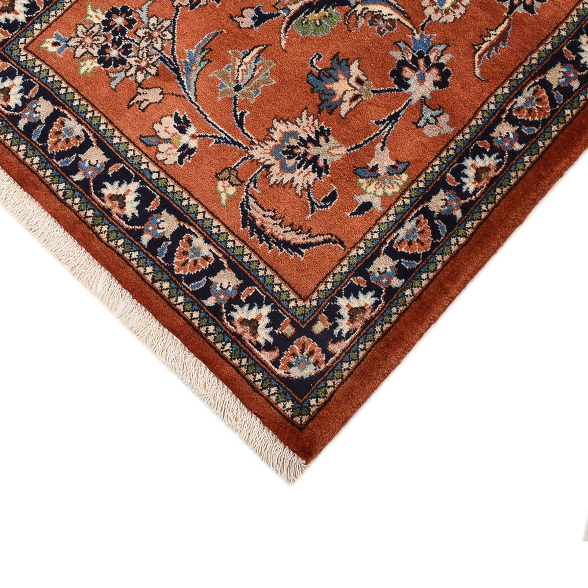 Alfombra de pasillo Alfombra persa - Clásica - 395 x 74 cm - naranja