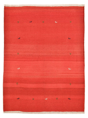 Alfombra Gabbeh - Persa - 227 x 174 cm - rojo