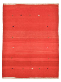 Alfombra Gabbeh - Persa - 227 x 174 cm - rojo