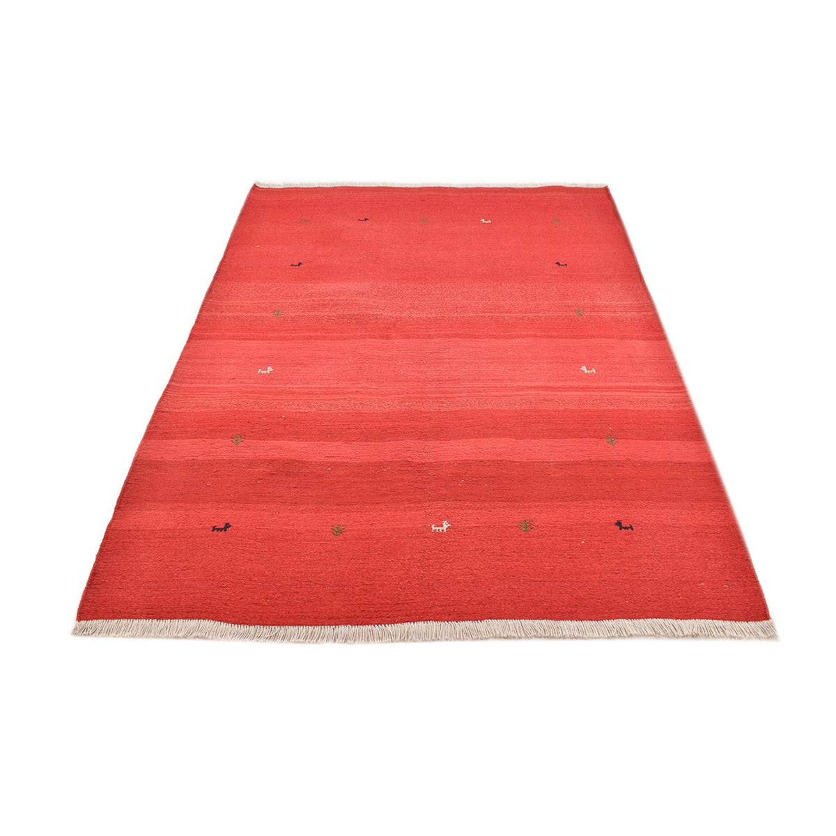 Alfombra Gabbeh - Persa - 227 x 174 cm - rojo