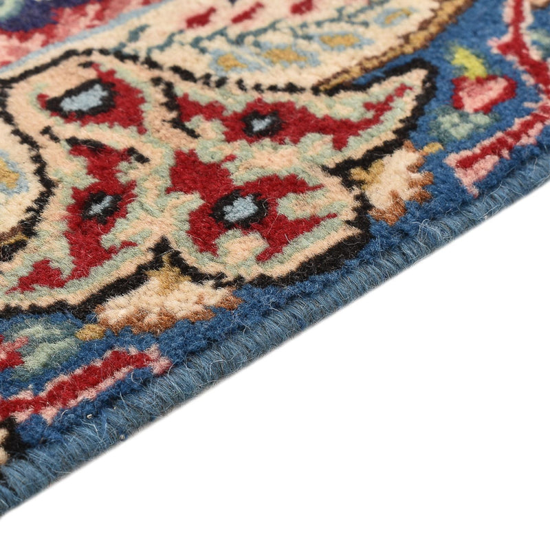 Alfombra persa - Real - 86 x 61 cm - multicolor