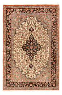 Alfombra persa - Clásica - 215 x 146 cm - beige oscuro