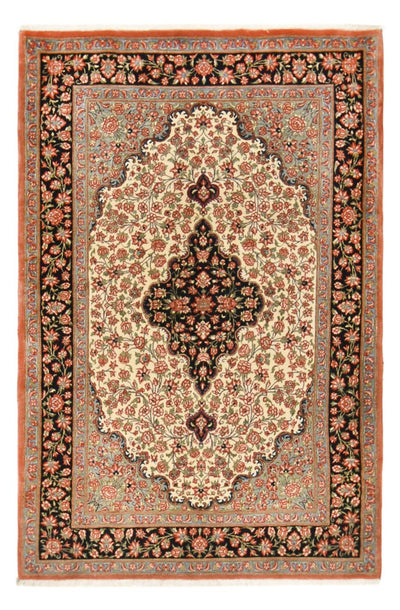 Sarouk Alfombra 146x215cm - Alfombra persa - beige oscuro