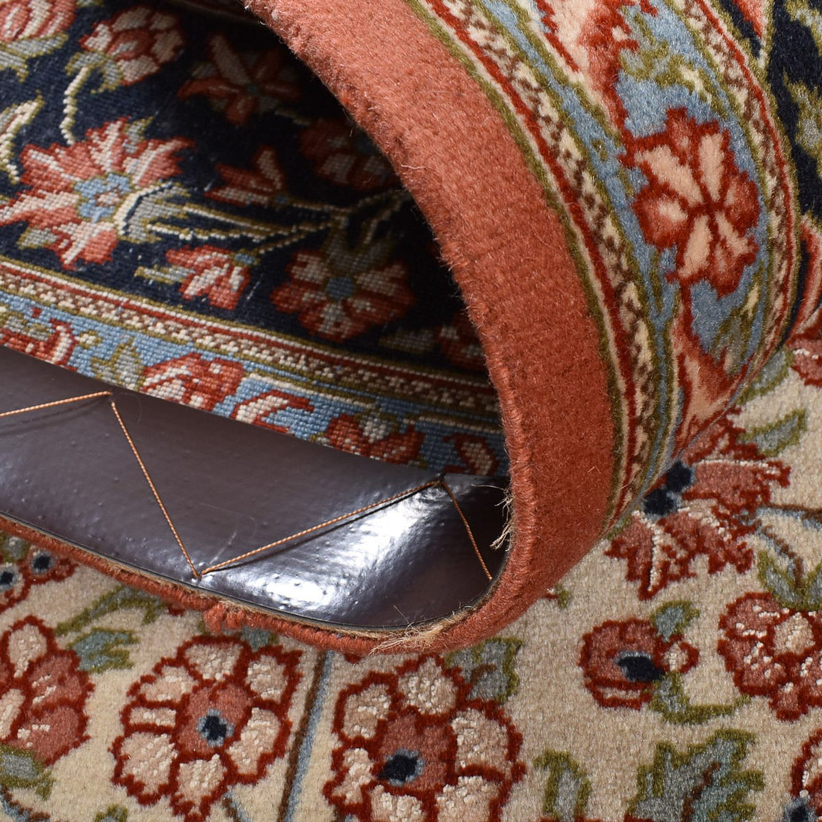 Alfombra persa - Clásica - 215 x 146 cm - beige oscuro