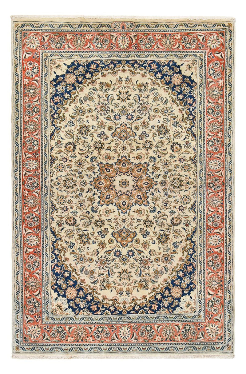 Alfombra persa - Real - 209 x 137 cm - arena