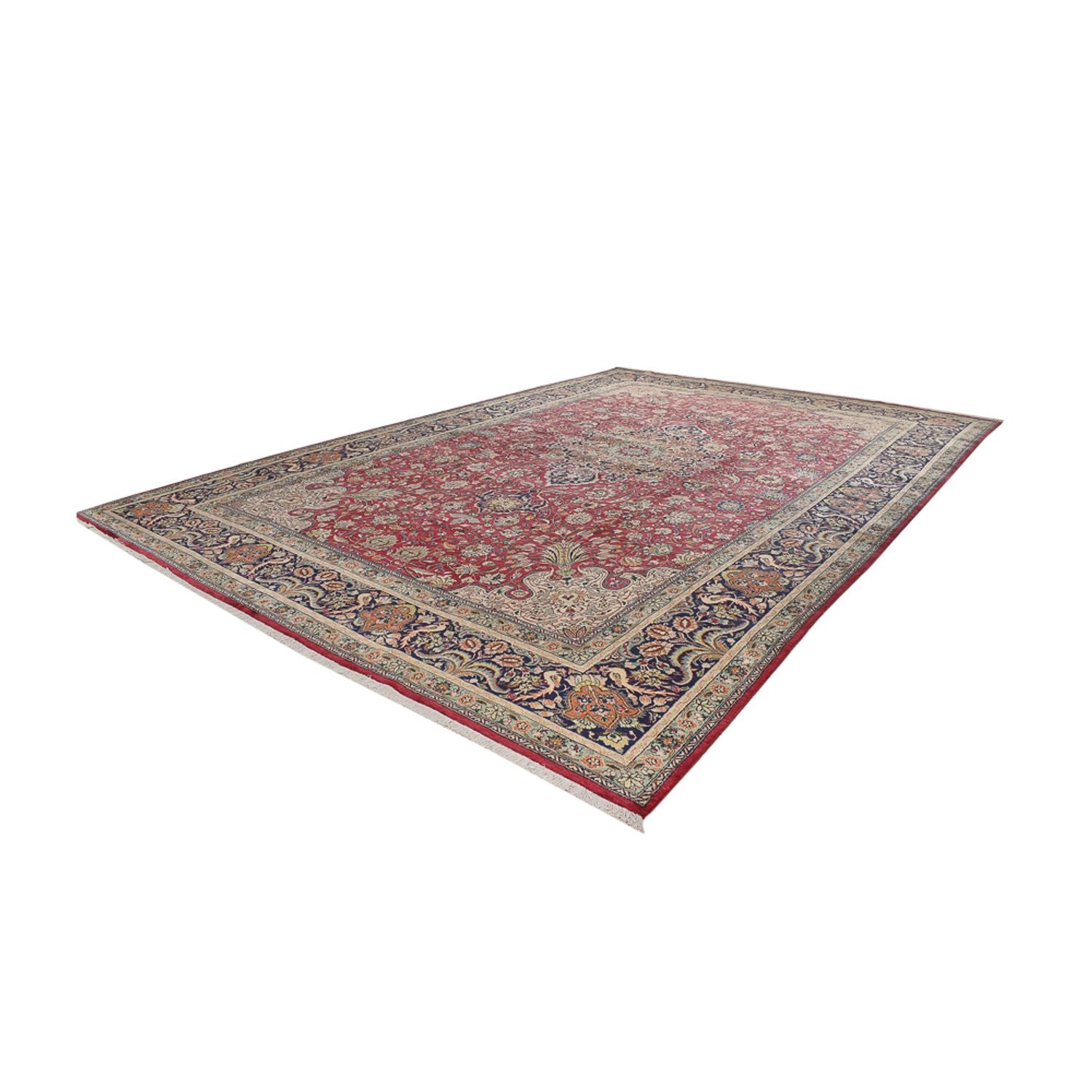 Alfombra Persa - Tabriz - Real - 508 x 343 cm - rojo