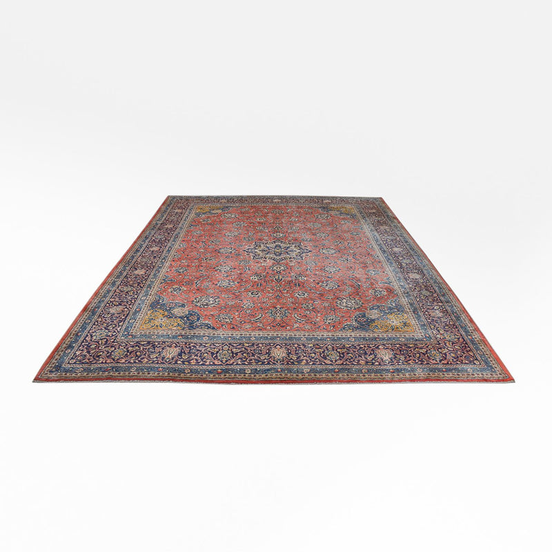 Alfombra persa - Clásica - Real - 383 x 289 cm - rojo