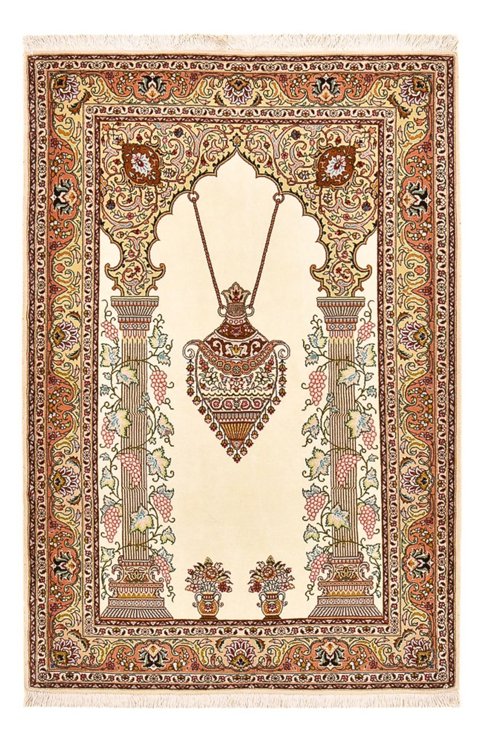Alfombra Persa - Tabriz - Real - 160 x 102 cm - multicolor