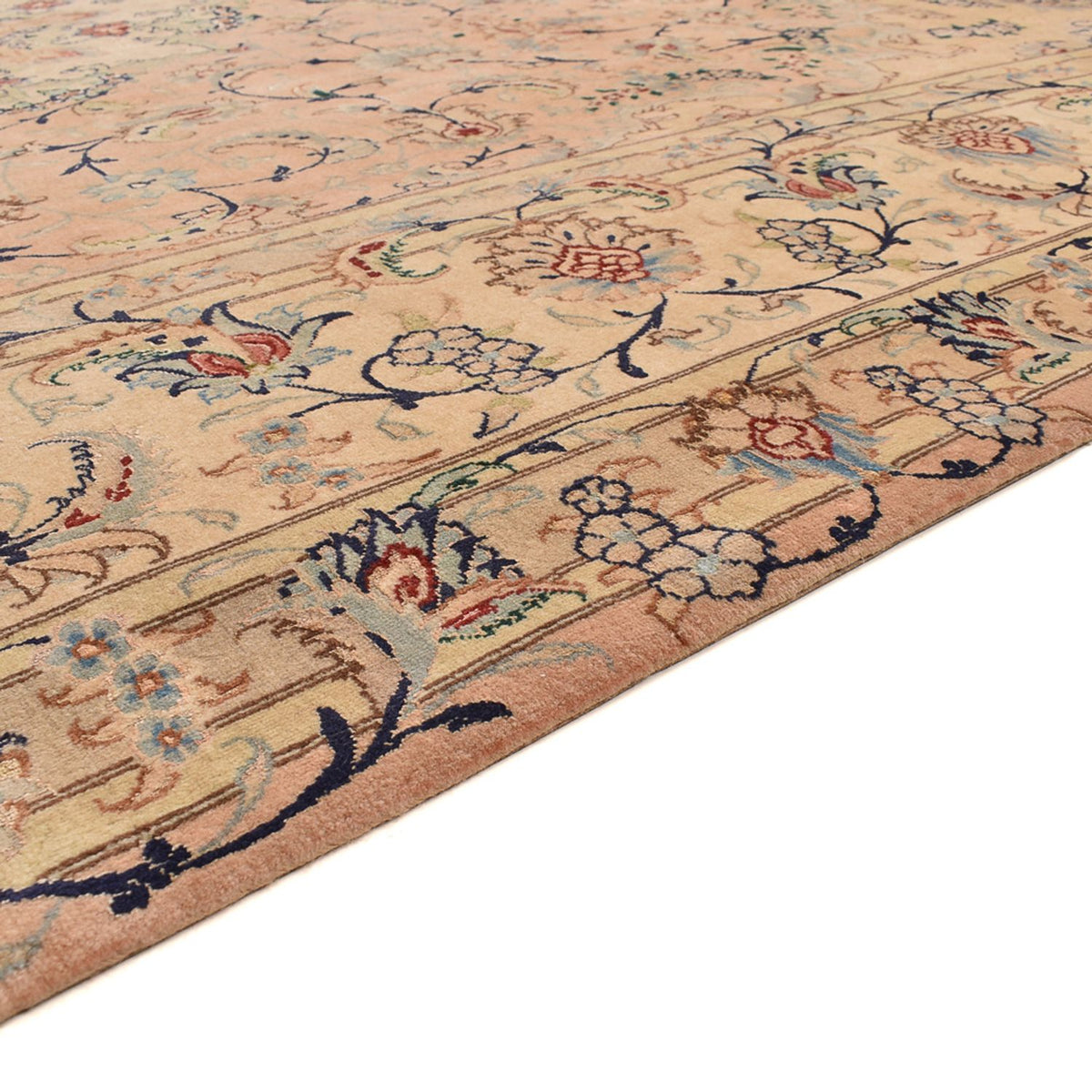 Alfombra Persa - Tabriz - Real - 367 x 258 cm - beige oscuro