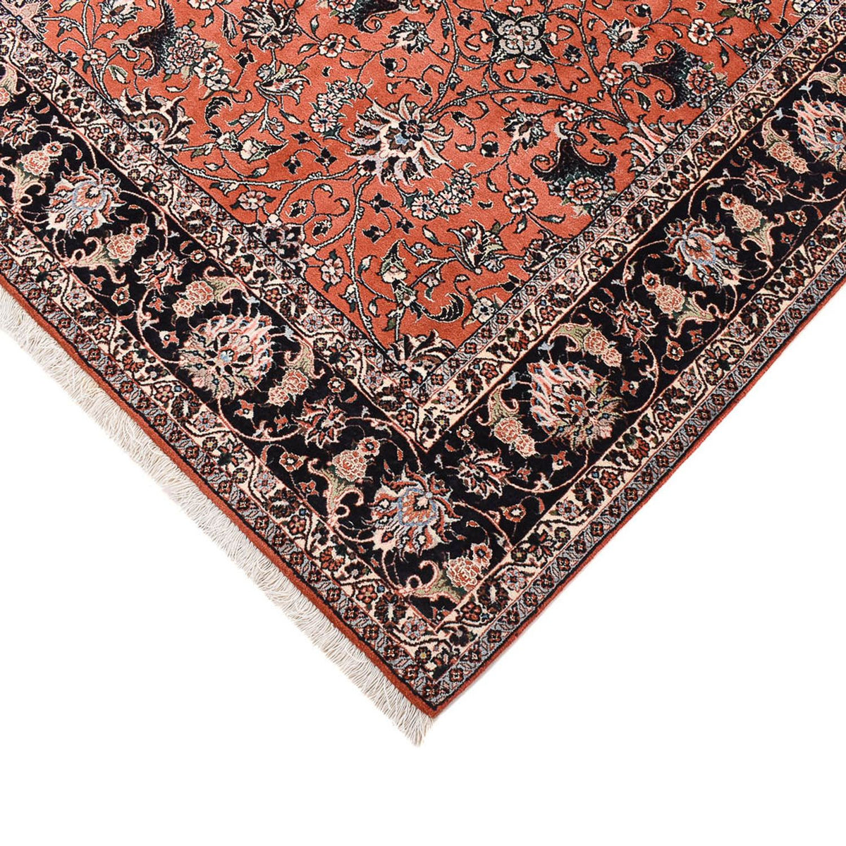 Alfombra persa - Bidjar - 294 x 206 cm - rojo claro