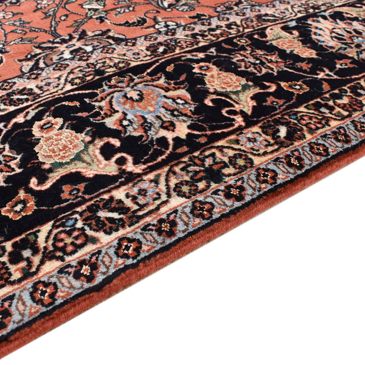 Alfombra persa - Bidjar - 294 x 206 cm - rojo claro