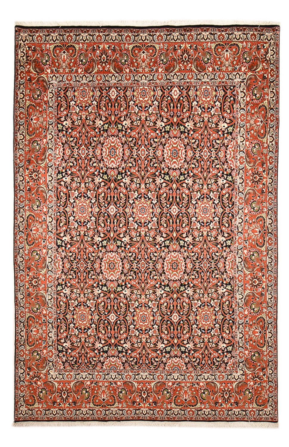 Alfombra persa - Bidjar - 300 x 198 cm - óxido