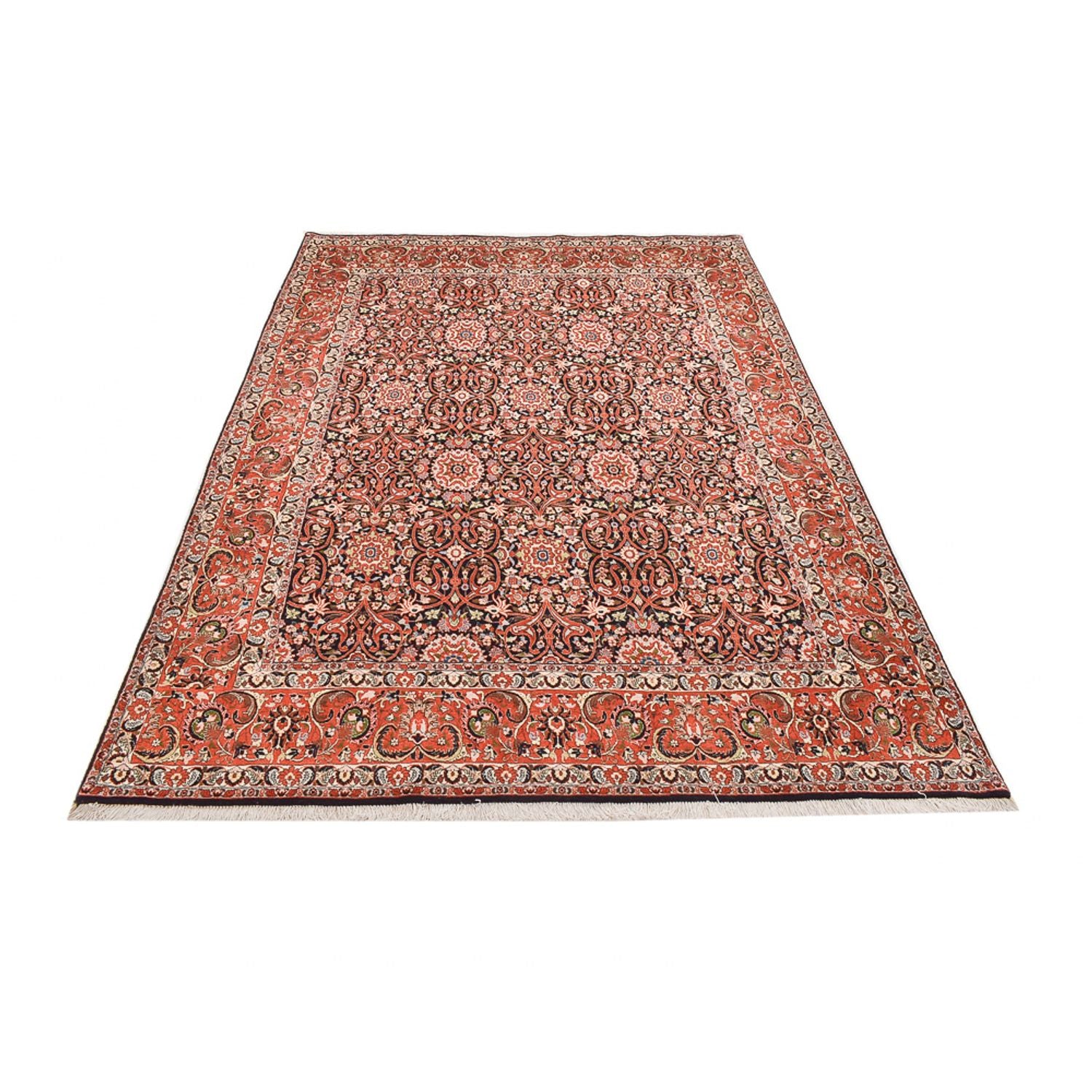 Alfombra persa - Bidjar - 300 x 198 cm - óxido